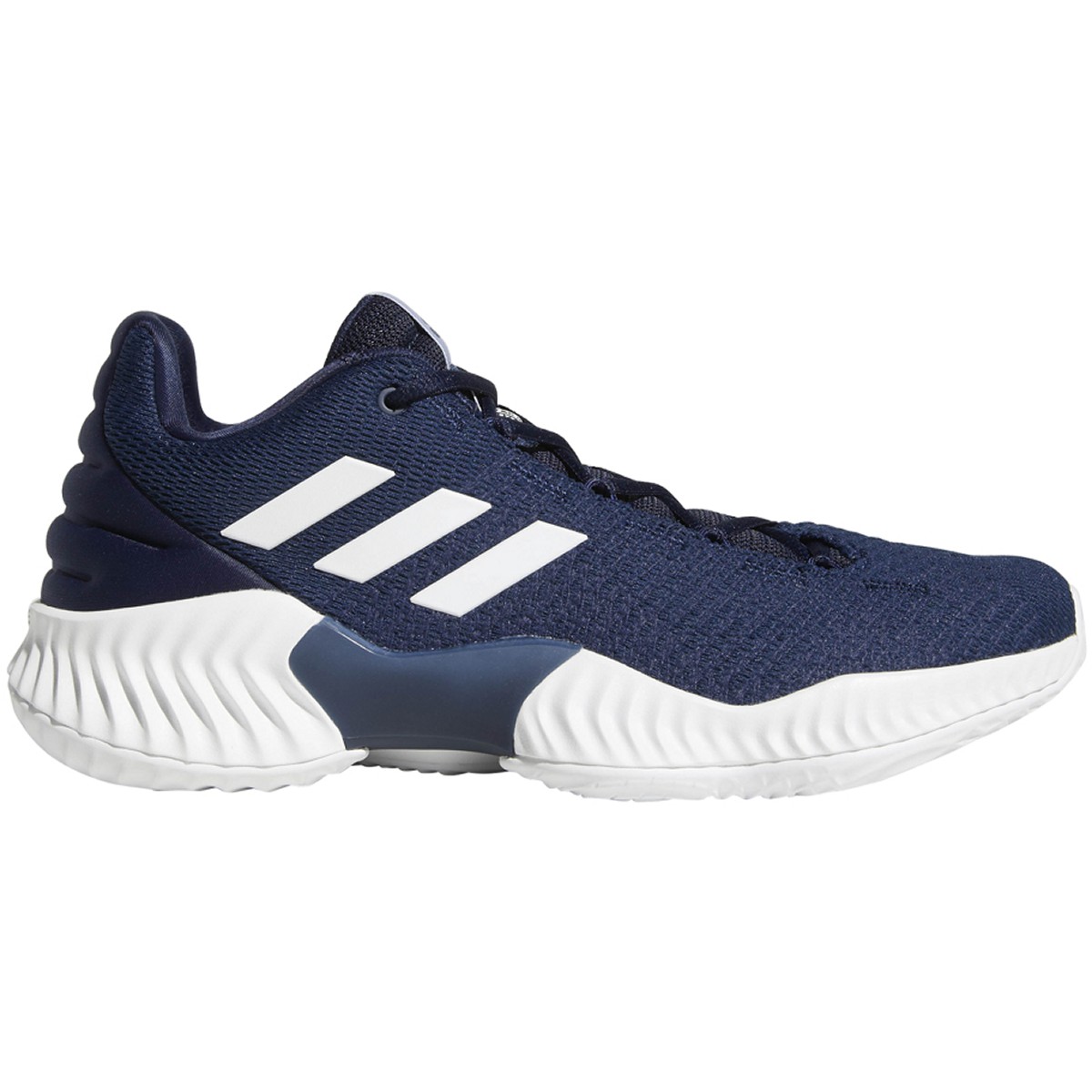 Mainstream folder Exclusion Adidas Pro Bounce 2018 Low Men's Basketball Shoes Navy-White ah2677