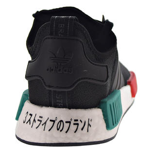 Adidas NMD_R1 Men's Shoes Core Black-Glory Green-Lush Red ef4260