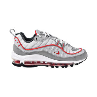 Nike Air Max 98 Gs Big Kids Shoes White University Red Bv4872 104
