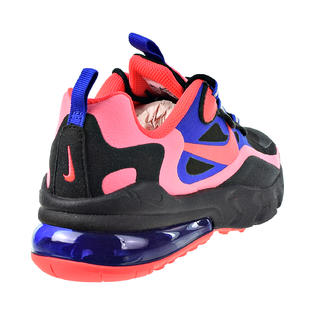 Nike Air Max 270 React Big Kids Shoes Black Flash Crimson Racer Blue Ct1579 001 Nike Air Max 270 React Big Kids Shoes Black Flash Crimson Racer Blue Ct1579 001