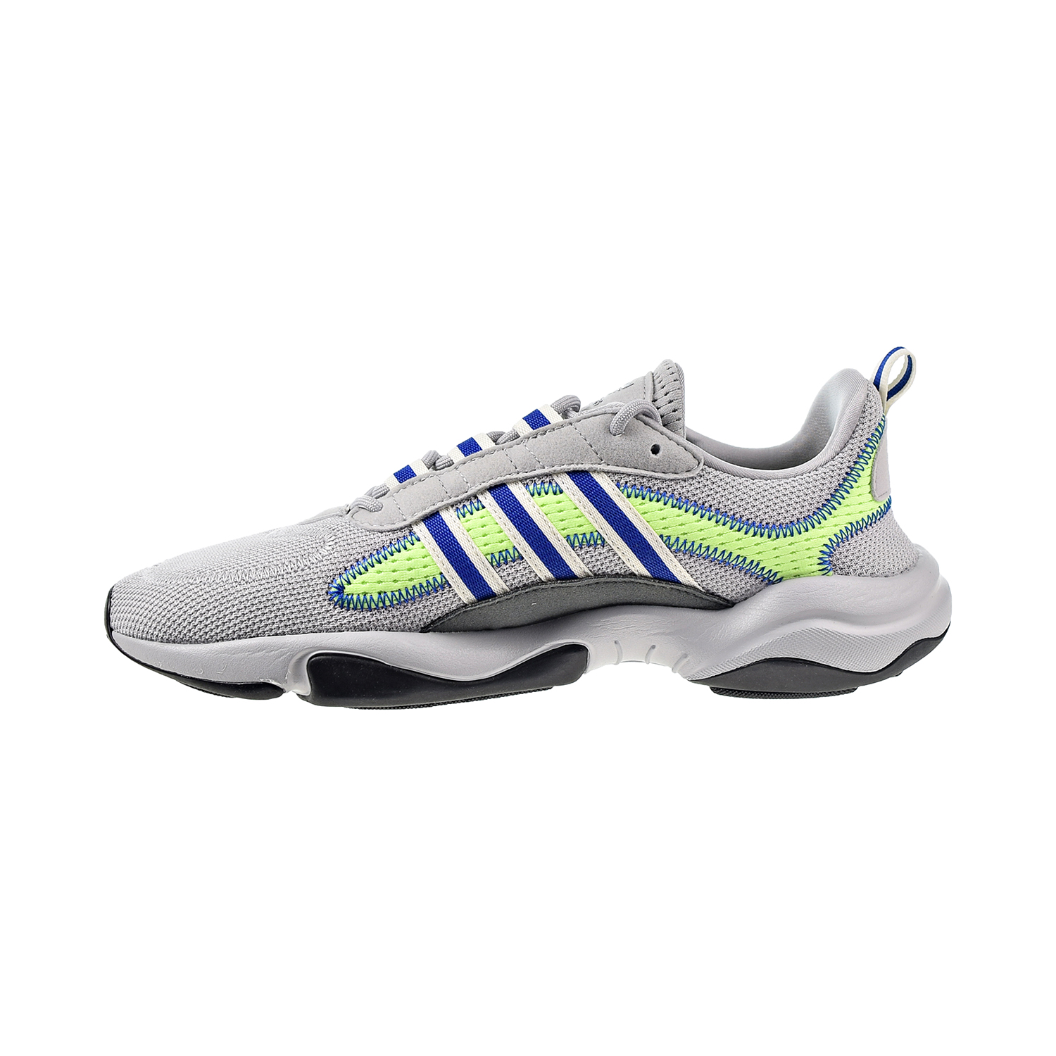Adidas Haiwee Men's Shoes Grey Two-Royal Blue-Signal Green fv4596