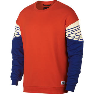 Michael Jordan Jordan Wing Classic Crew Men's Sweatshirt Orange