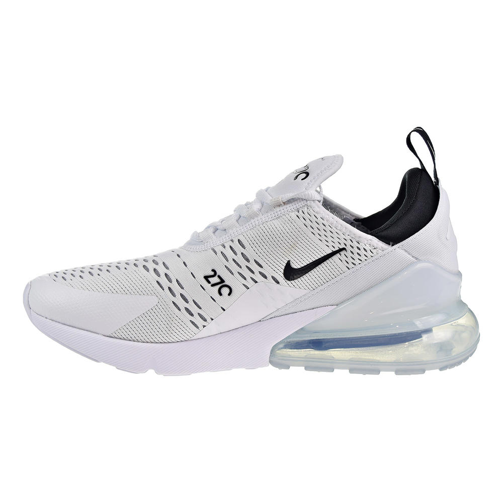 Nike Air Max 270 Men's Running Shoes White/Black-White AH8050-100 (7.5 D(M) US)