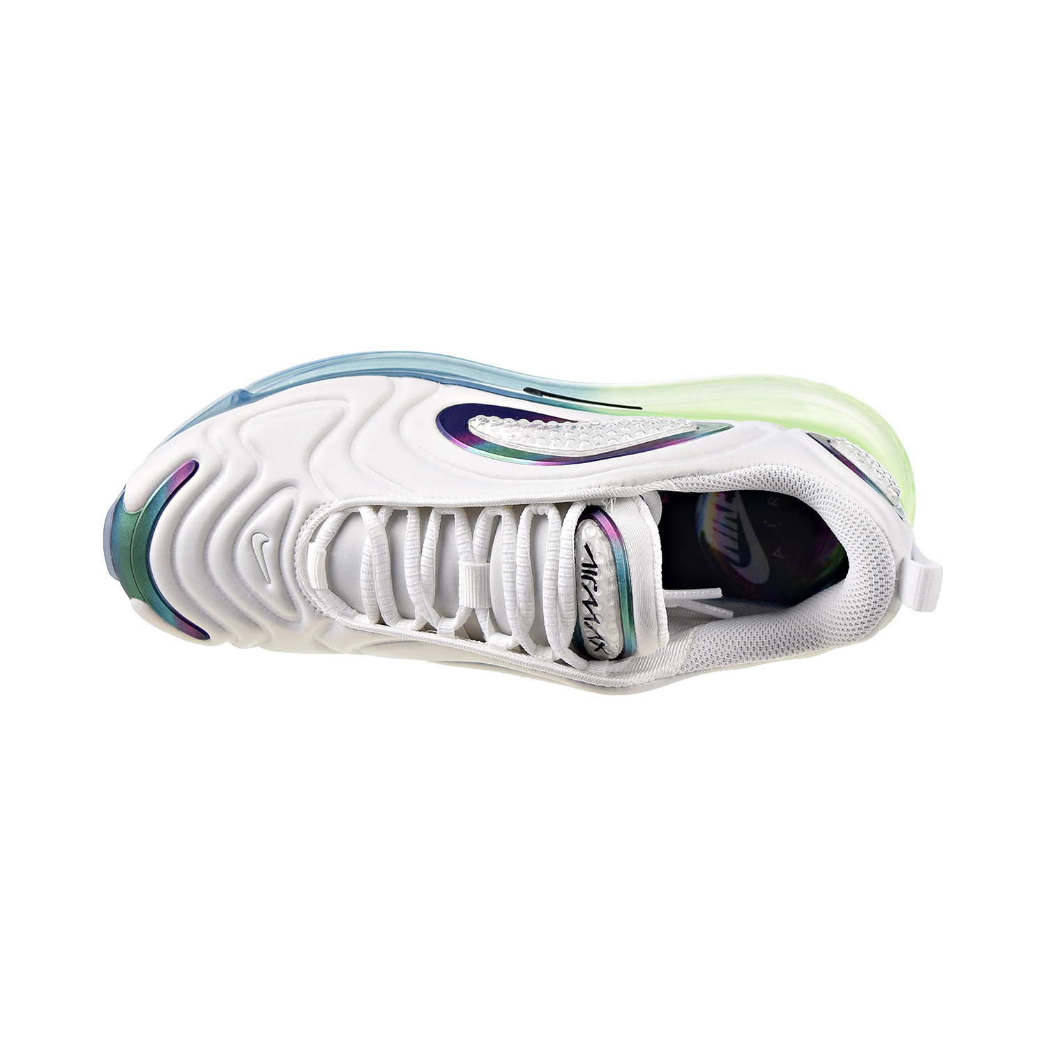 Sea anemone Mince player Nike Air Max 720 Men's Shoes Summit White-Metallic Silver-Black ct5229-100