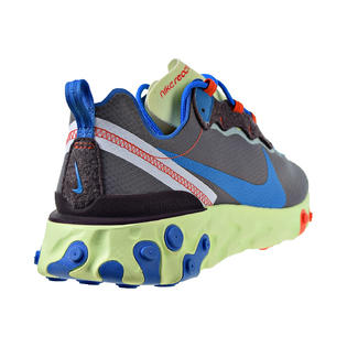 Nike React Element 55 Se Men S Shoes Volt Blue Stardust Dark Grey Ct1142 700 Nike React Element 55 Se Men S Shoes Volt Blue Stardust Dark Grey Ct1142 700