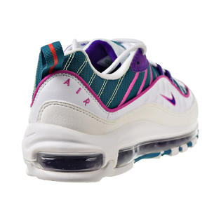 Nike Air Max 98 Women S Shoes Bright Spruce Fuchsia Voltage Purple Ci3709 301 Nike Air Max 98 Women S Shoes Bright Spruce Fuchsia Voltage Purple Ci3709 301