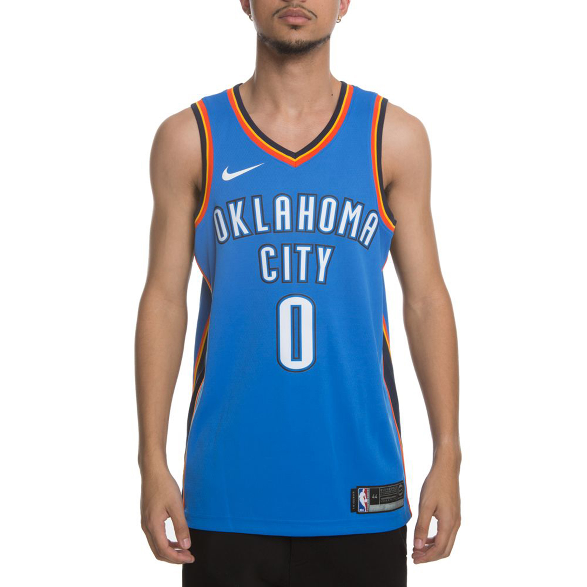 Nike Oklahoma City Thunder Adult Russell Westbrook Swingman Jersey Blue  864497-403