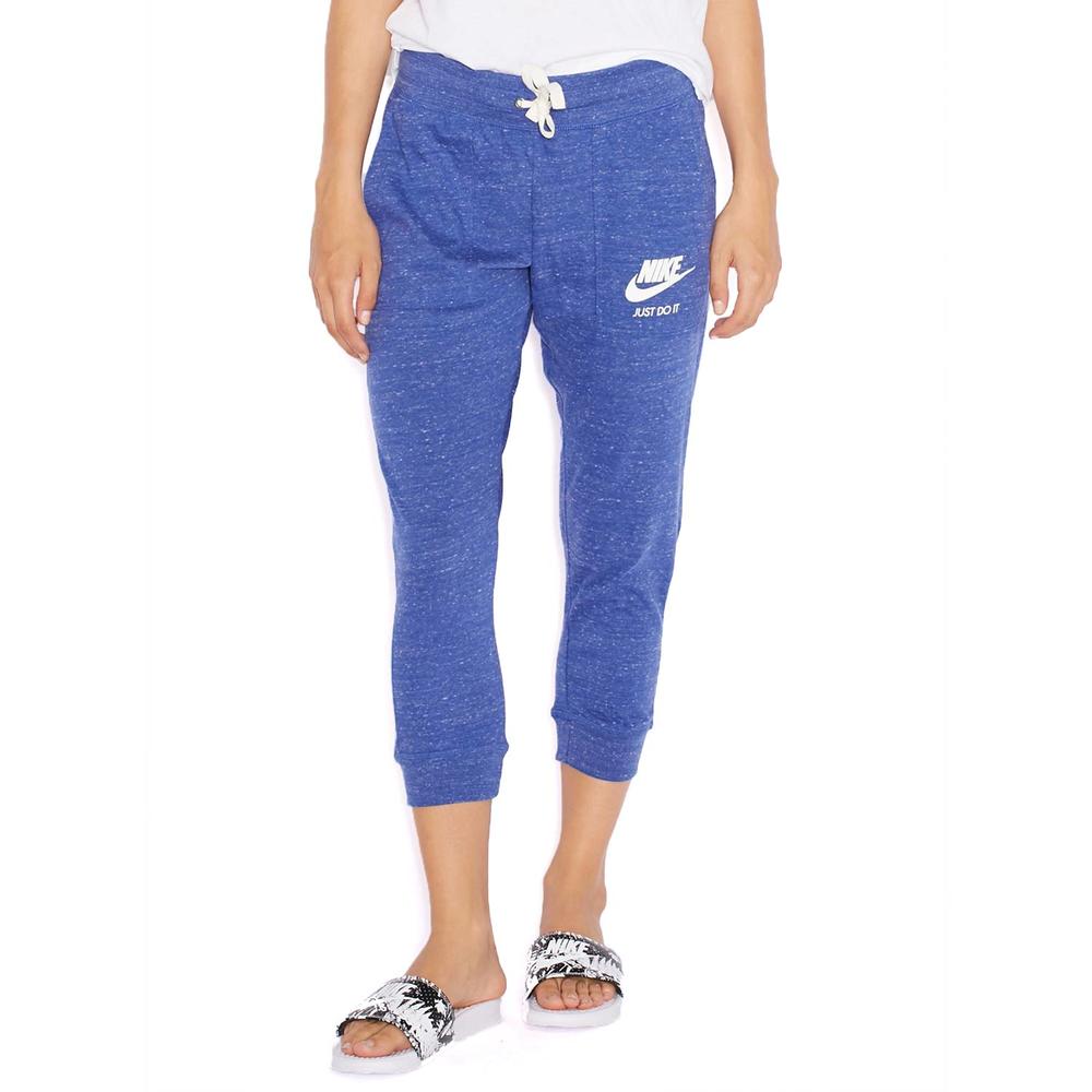Nike Gym Vintage Capri Women's Pants Deep Royal Blue 726053-455
