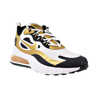 Nike Air Max 270 React Men S Shoes White Metallic Gold Black Cw7298 100 Nike Air Max 270 React Men S Shoes White Metallic Gold Black Cw7298 100
