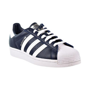 shoes, adidas, superstar, blue, white, adidas superstars, adidas originals - Wheretoget