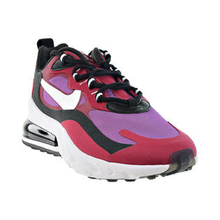 Nike Air Max 270 React Women S Shoes Noble Red Black Vivid Purple Ci39 600 Nike Air Max 270 React Women S Shoes Noble Red Black Vivid Purple Ci39 600