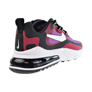 Nike Air Max 270 React Women S Shoes Noble Red Black Vivid Purple Ci39 600 Nike Air Max 270 React Women S Shoes Noble Red Black Vivid Purple Ci39 600