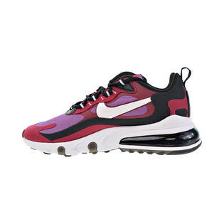 Nike Air Max 270 React Women S Shoes Noble Red Black Vivid Purple Ci39 600 Nike Air Max 270 React Women S Shoes Noble Red Black Vivid Purple Ci39 600