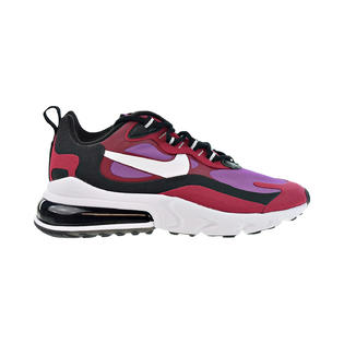 Nike Air Max 270 React Women S Shoes Noble Red Black Vivid Purple Ci39 600 Nike Air Max 270 React Women S Shoes Noble Red Black Vivid Purple Ci39 600