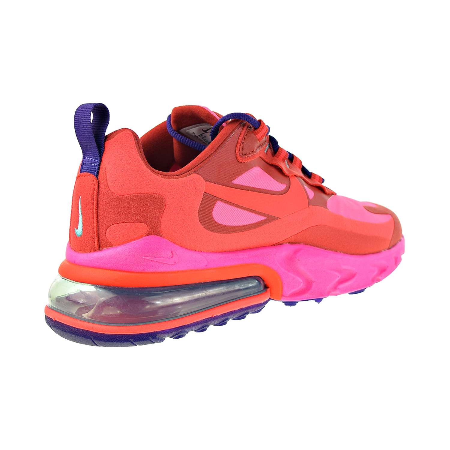 Nike Air Max 270 React Women S Shoes Red Pink Purple At6174 600 Nike Air Max 270 React Women S Shoes Red Pink Purple At6174 600