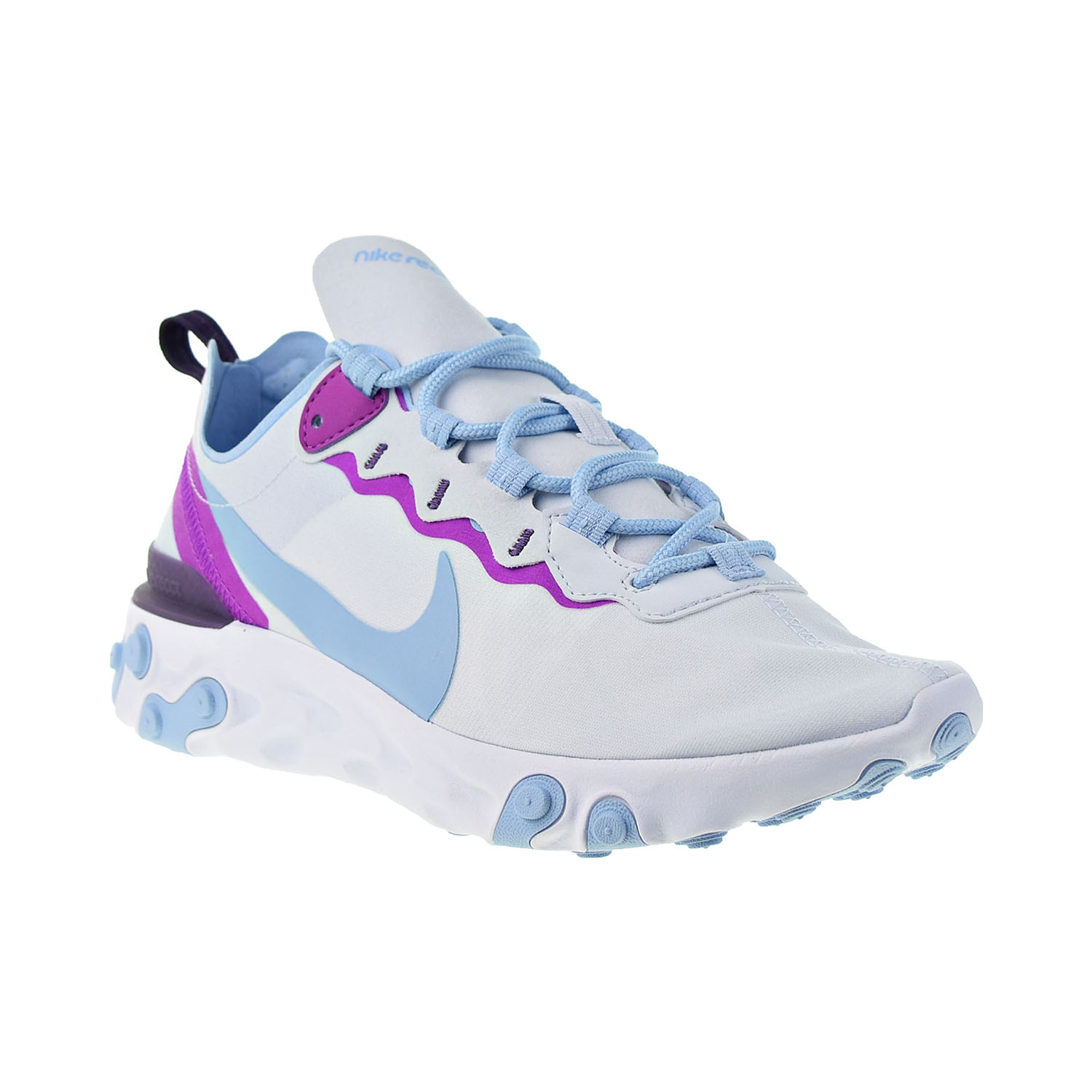 Nike React Element 55 Women S Shoes Football Grey Psychic Blue Bq2728 008 Nike React Element 55 Women S Shoes Football Grey Psychic Blue Bq2728 008