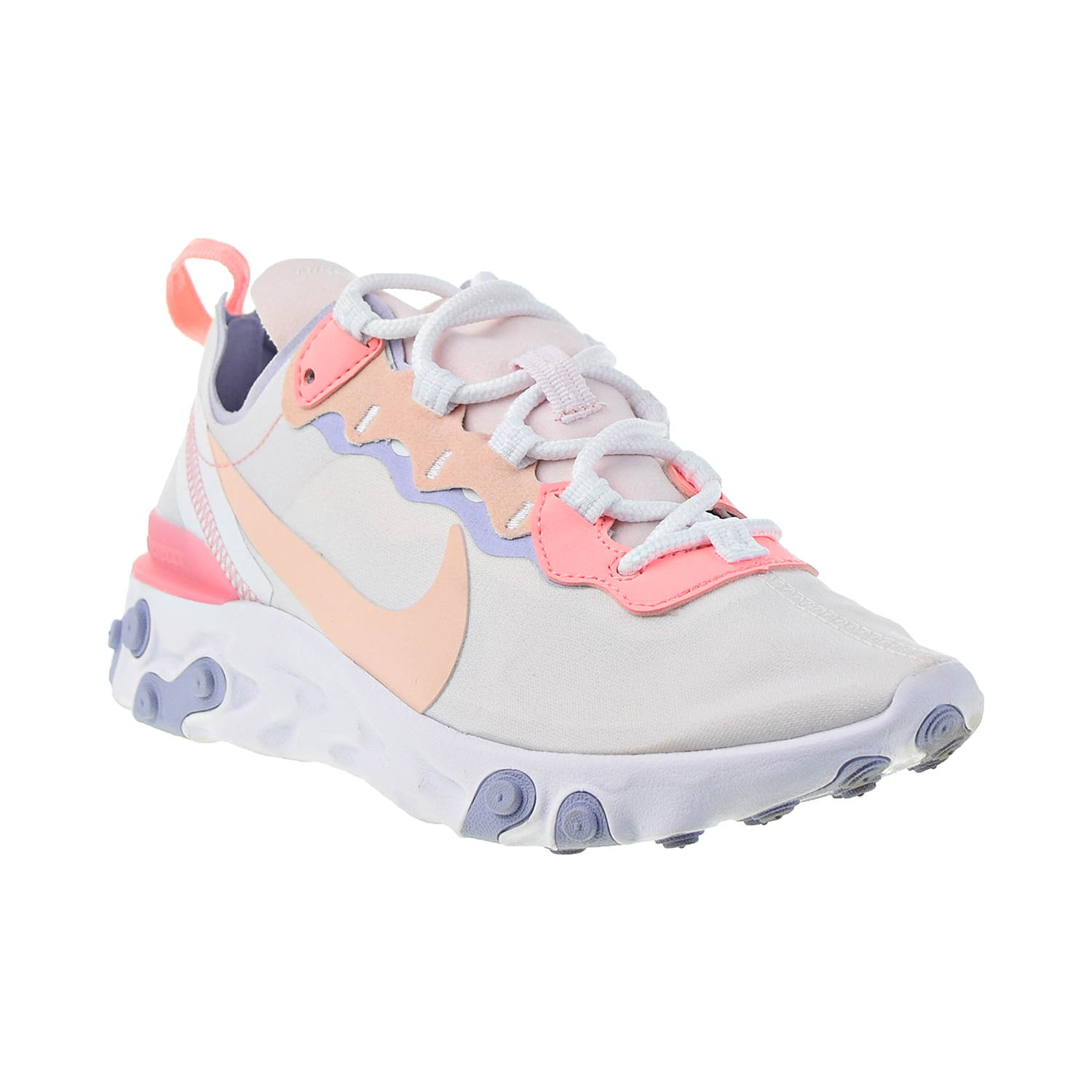 Nike React Element 55 Women's Shoes Pale Pink-Washed Coral bq2728-601