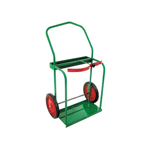 Anthony High-Rail Frame Dual-Cylinder Cart, 47 Inches H X 29 Inches W, 14 Inches Solid Rubber Wheels - 1 per EA - 2414