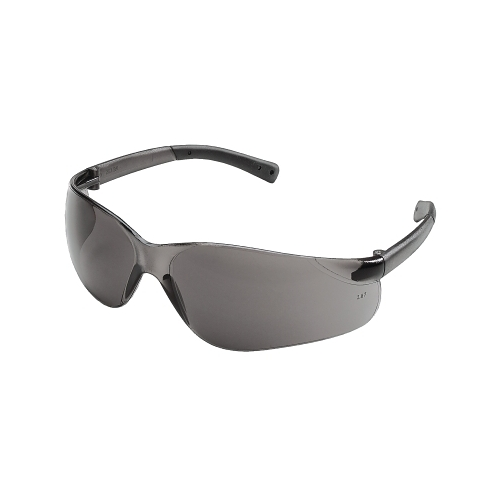 Mcr Safety Bearkat Bk1 Series Safety Glasses, Gray Lens, Duramass Scratch-Resistant, Gray Frame - 1 per PR - BK112