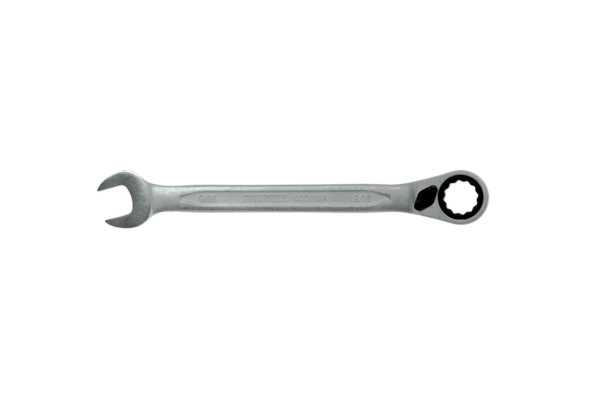Teng Tools 9/16 Inch 72 Teeth SAE Ratcheting Combination Wrench - 600118R