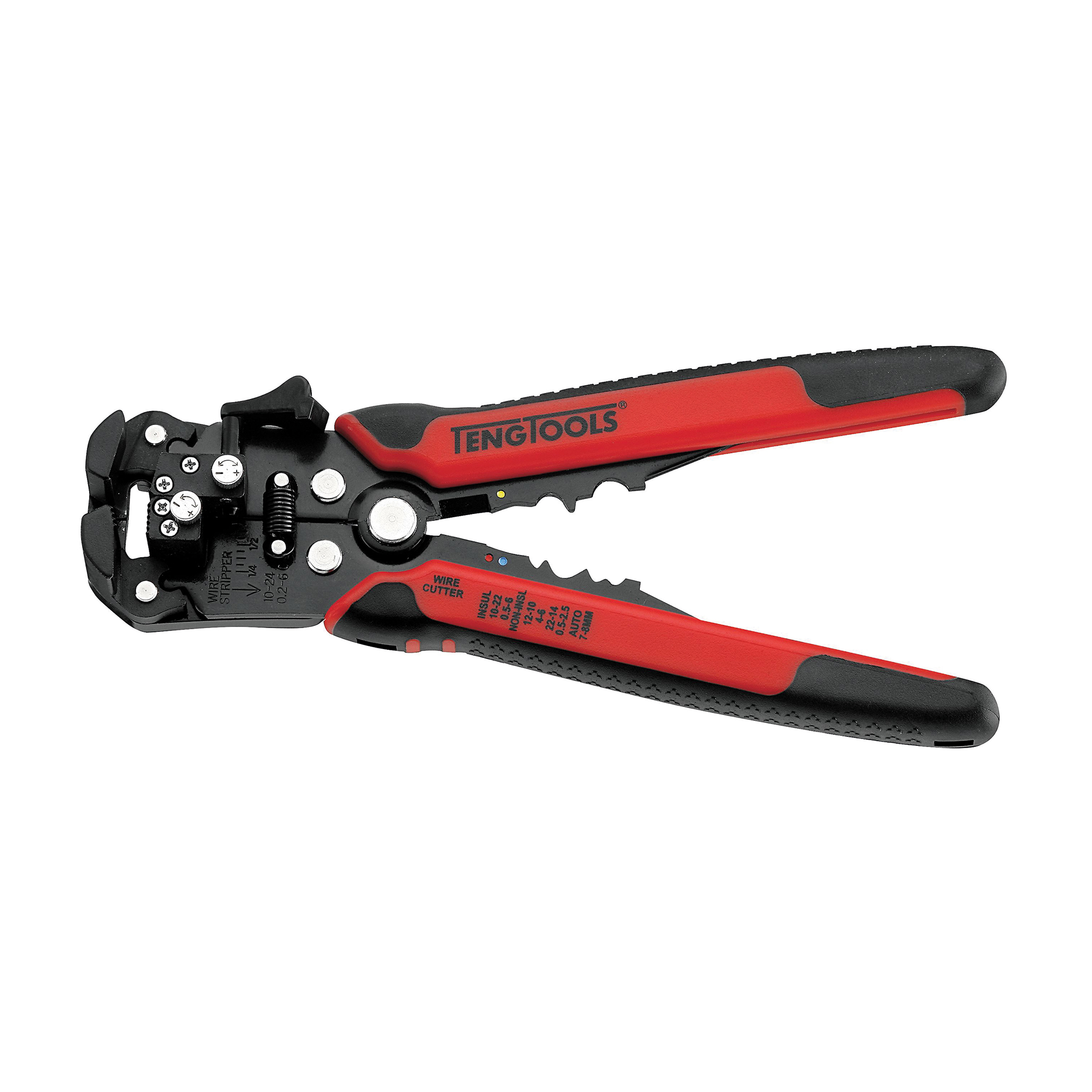 Teng Tools Automatic strippers, wire cutters and crimping pliers for cables, 0.13mm and 8.0mm - CP60