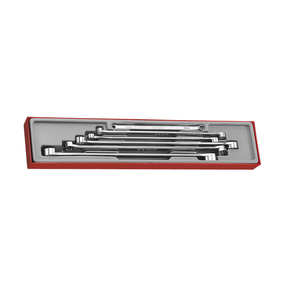 Teng Tools 6 Piece Extra Long Double Ring Wrench Set - TTXFLS06