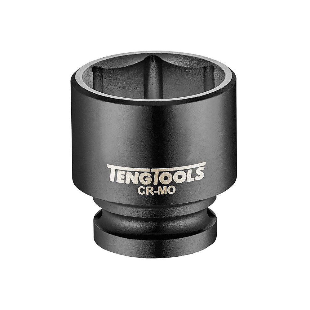 Teng Tools 1/2 Inch Drive 6 Point Regular / Shallow SAE 3/4 Inch Impact Socket - 920124