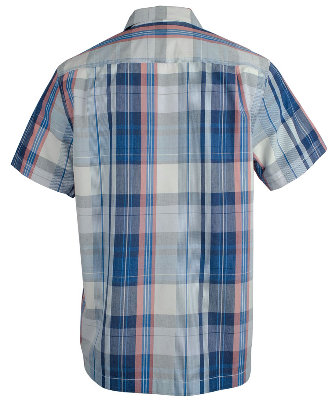 Tommy Bahama Men's Island Zone Madras Silk Blend Camp Short Sleeve Shirt