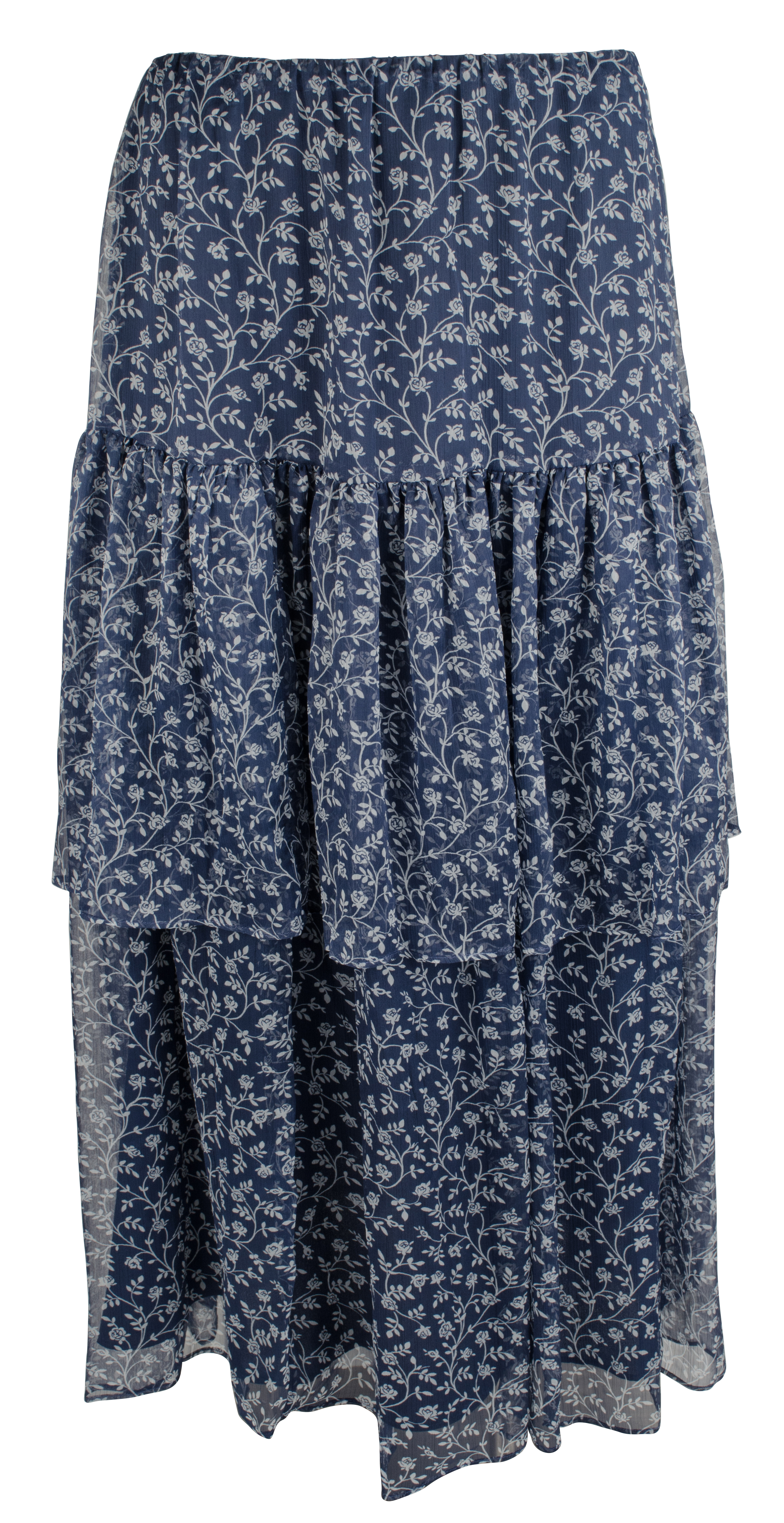 Ralph Lauren Women's Floral-Print Georgette Skirt