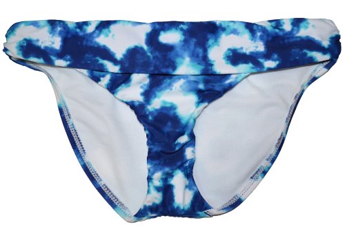 Kenneth Cole Women's Swimwear Hipsters Bikini Bottoms Blue Multi 12