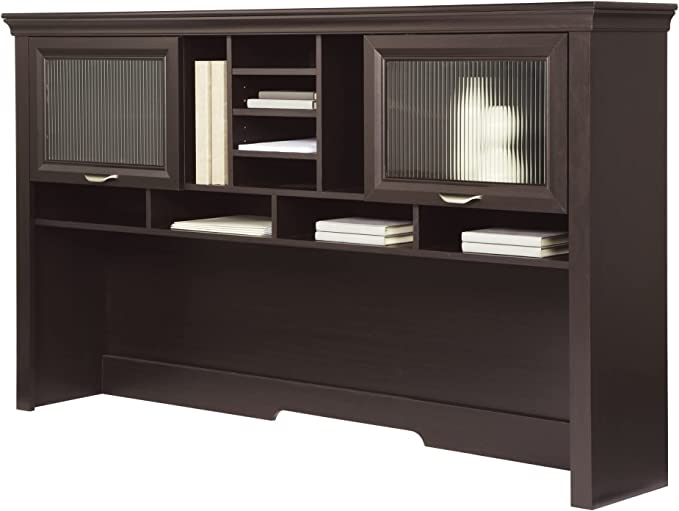 Realspace Open Box Realspace Magellan Performance 71"W Hutch for L-Shape Desk 956643 - Espresso