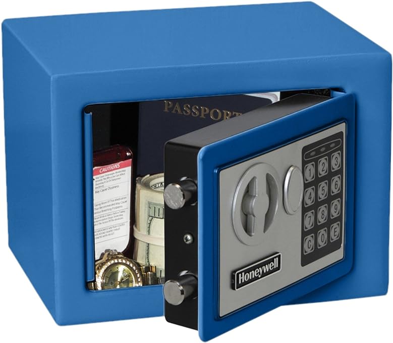Honeywell Open Box Honeywell Safes & Door Locks 5005B Steel Security Safe Digital Lock 5005B - Blue
