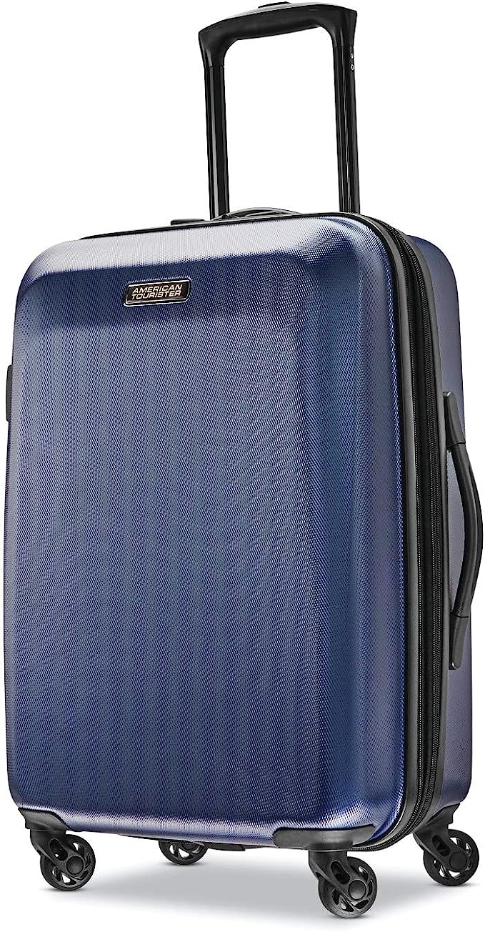 American Tourister Open Box American Tourister 21" Moonlight Hardside Luggage Spinner 92504-1596 - NAVY
