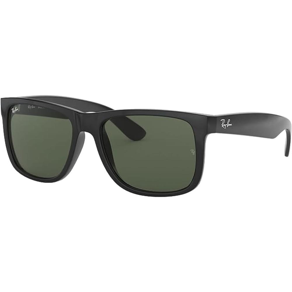 Ray-Ban Open Box RAY-BAN Justin Square Men's Sunglasses 0RB4165 - Dark Brown/Rubber Brown Frame