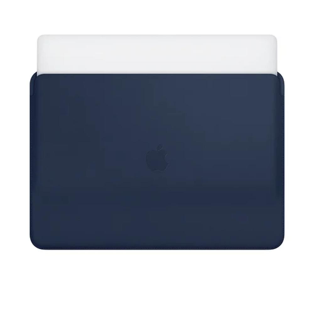 Apple Open Box Apple Leather Sleeve for 15" MacBook Pro MRQU2ZM/A - Midnight Blue