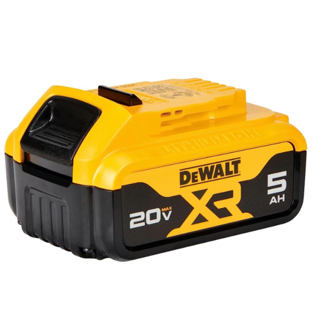 DeWalt Open Box DEWALT DCB205 20V MAX Premium XR 5.0Ah Lithium Ion Battery Black DCB205