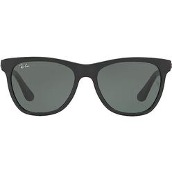 Ray-Ban Open Box Ray Ban RB4184 Square Sunglasses Black Green 54 mm