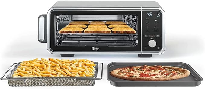Ninja Open Box Ninja FT205CO Digital Air Fry Pro Countertop 8in1 Oven Extended Height - SILVER