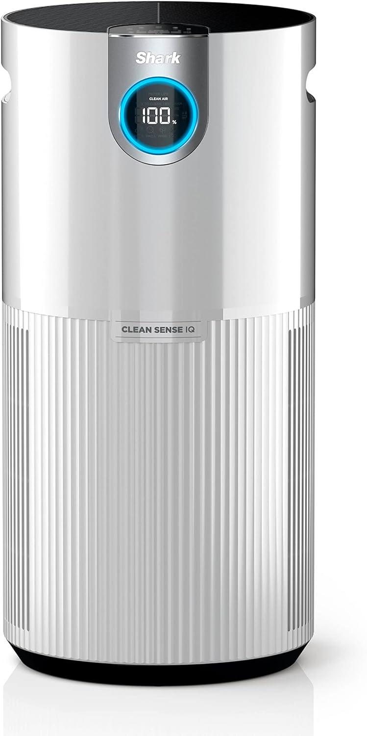 Shark Open Box Shark Air Purifier MAX with Nano Seal HEPA, Cleans up to 1000Sq ft HP200 -White