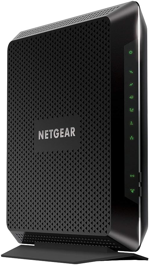 Netgear Open Box NETGEAR Nighthawk AC1900 DOCSIS 3.0 WiFi Cable Modem Router C7000-100NAR - Black