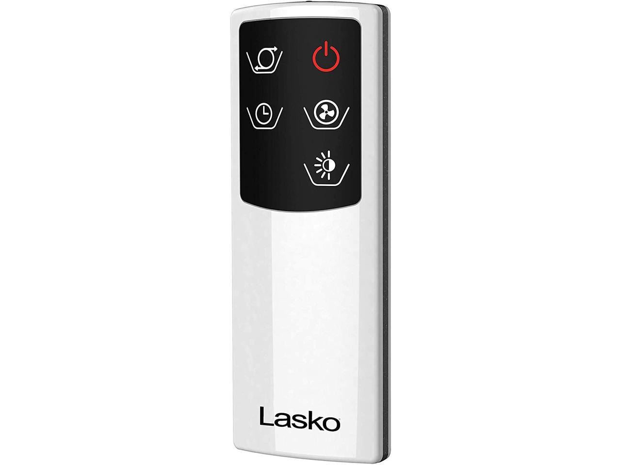 Lasko Products Lasko AC615 4 Speed Bladeless Remote Control Oscillating Whole Room Tower Fan