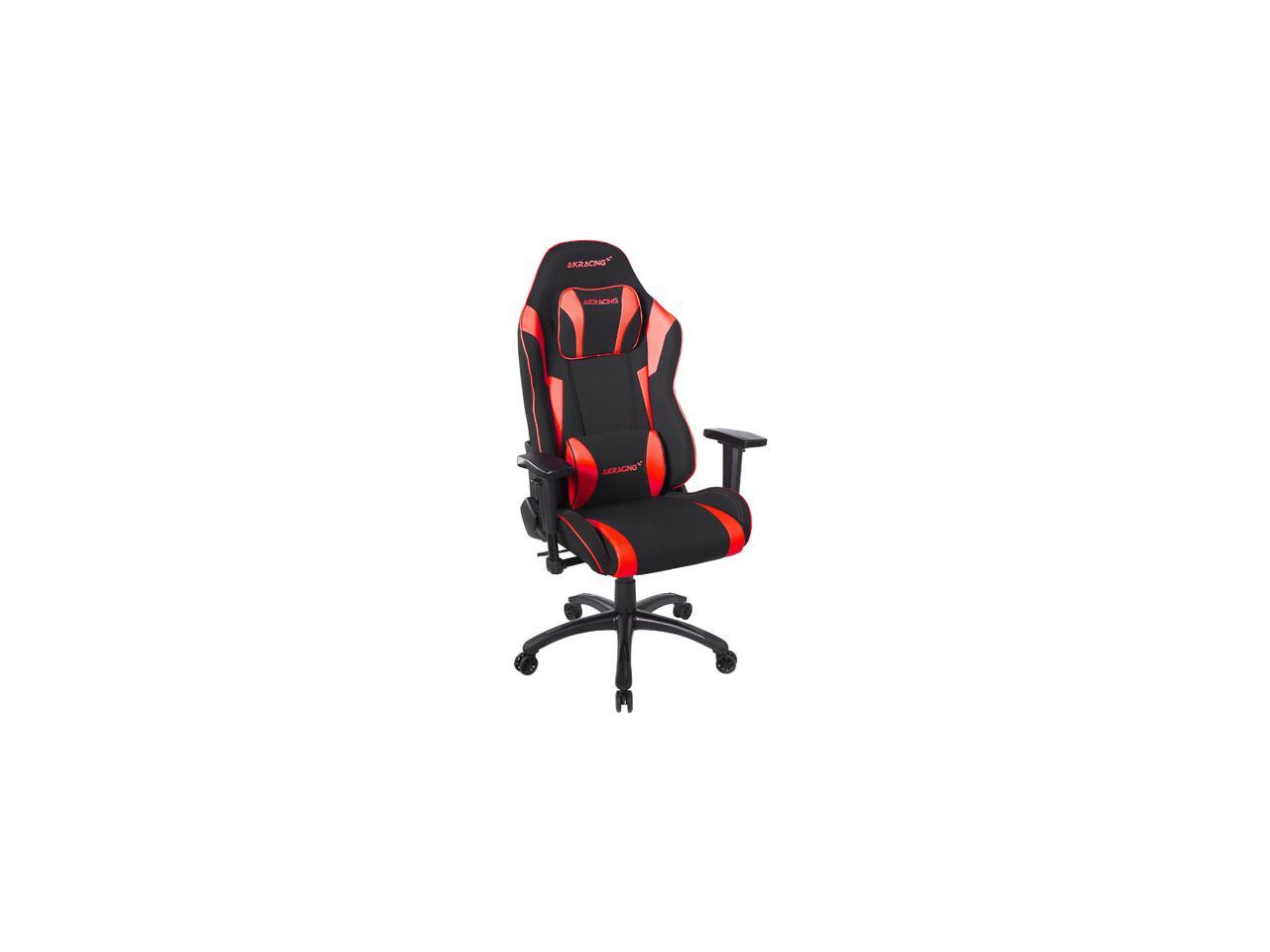AKRACING AK-EX-SE-RD Core Series EX SE Gaming Chair, Red, Fabric, 3D Adjustable Armrests, 180-degree Recline
