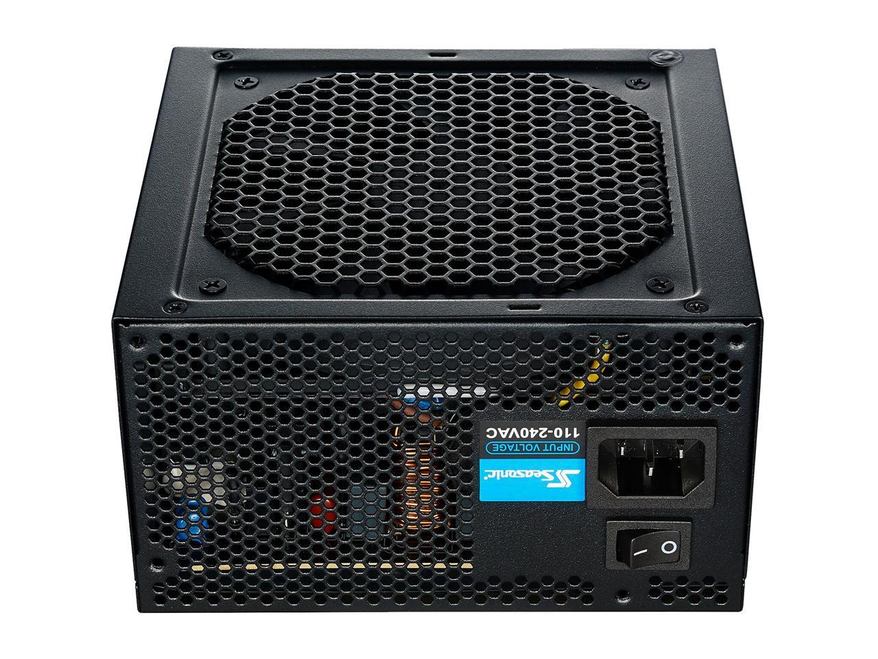 SeaSonic USA Seasonic S12III 500 SSR-500GB3 500W 80+ Bronze Power Supply, ATX12V & EPS12V, Direct Output, Smart & Silent Fan Control, 5 yr