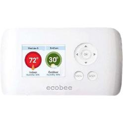 Ecobee Open Box ecobee Smart Si Thermostat 2 Heat-2 Cool Full Color EB-SMARTSI-01 - White