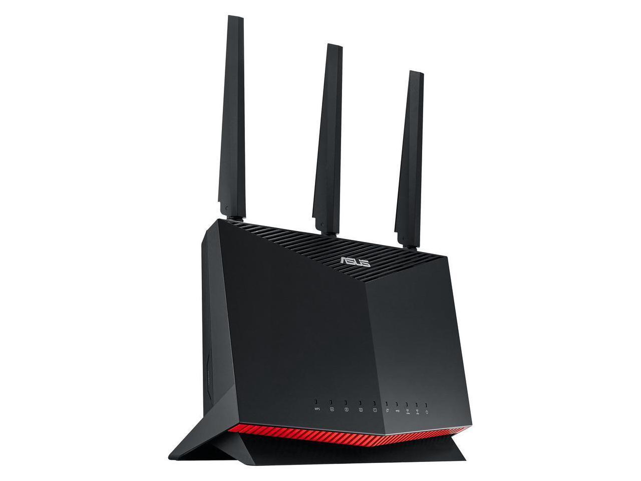 ASUS Open Box Manufacturer REFURBISHED- Asus RT-AX86S Wi-Fi 6 IEEE 802.11ax Ethernet Wireless Router - Dual Band - 2.40 GHz ISM Band