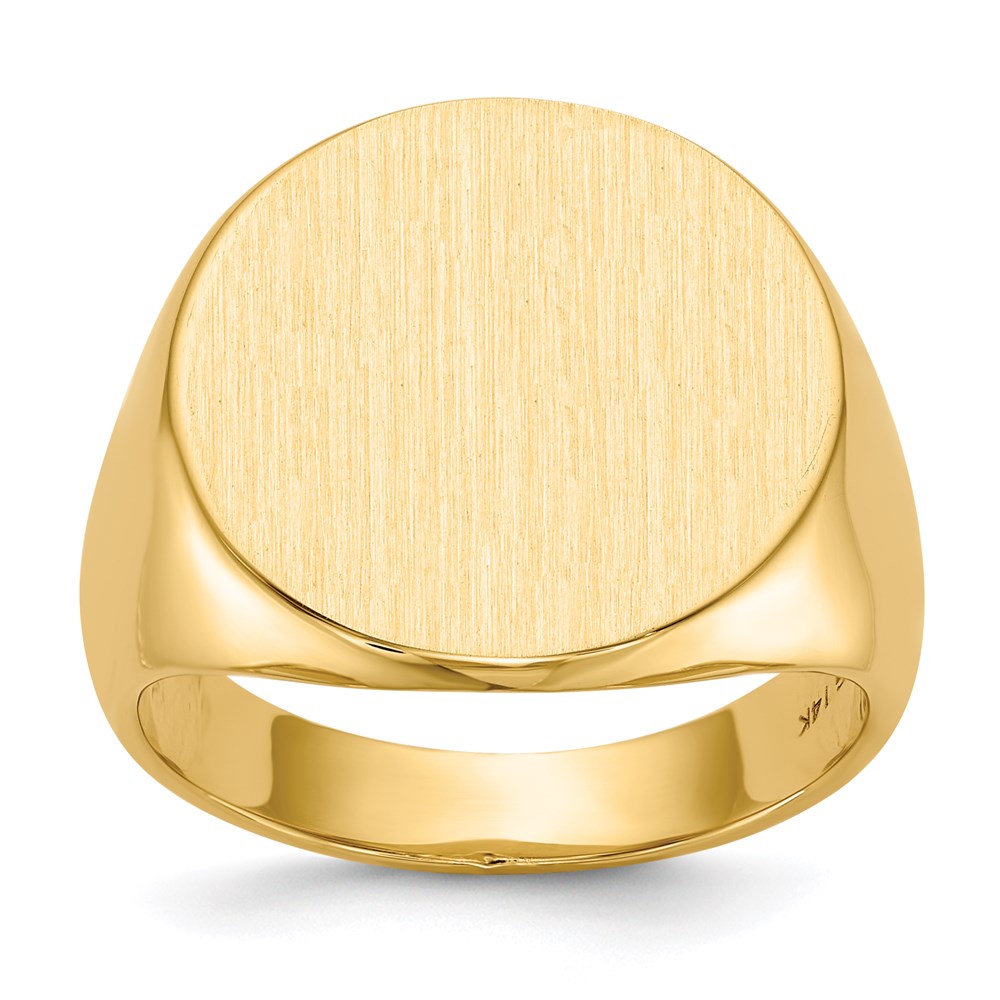 Goldia 10K Yellow Gold Men's Signet Ring