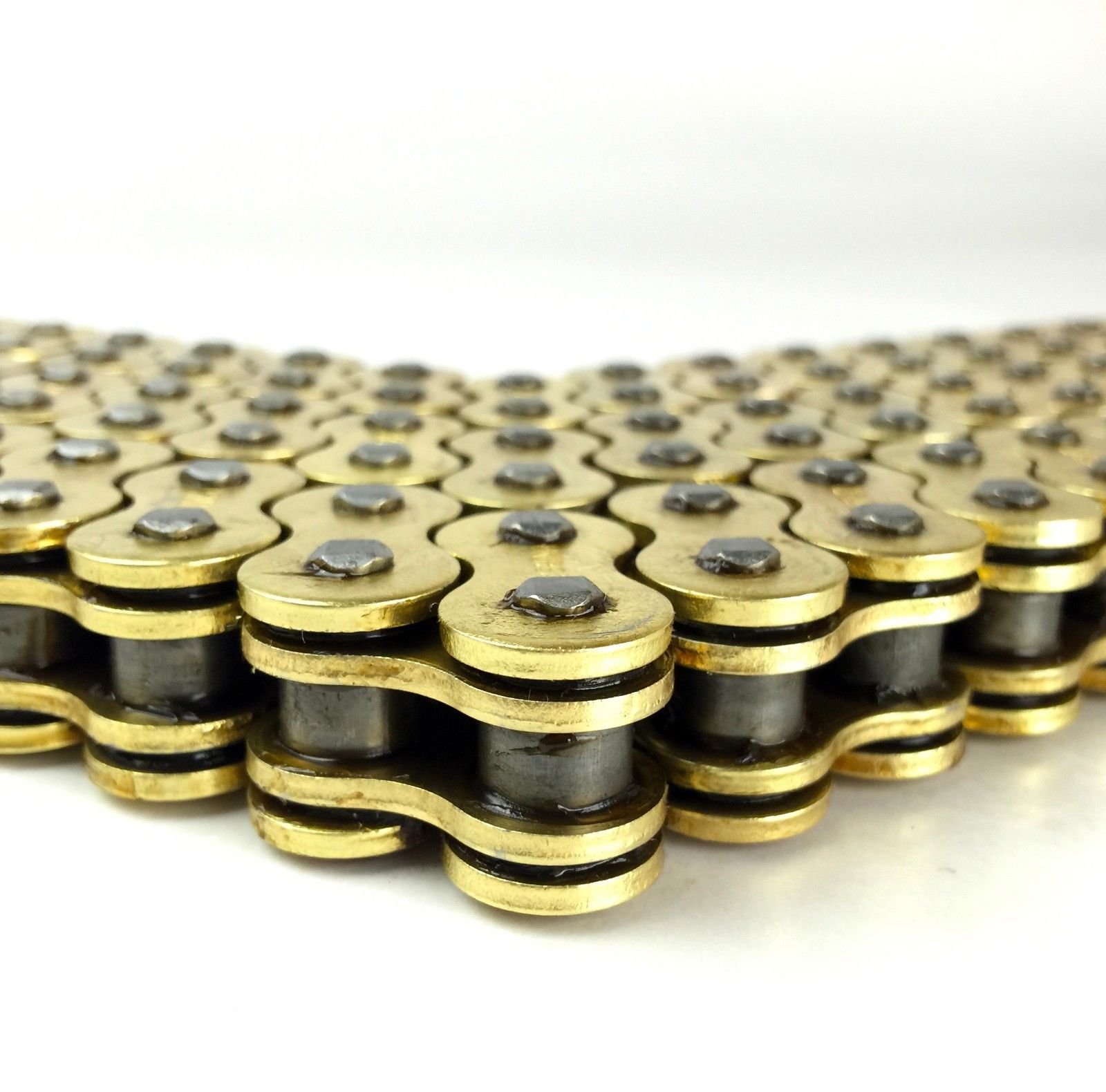 Unibear 5 Gold Motorcycle O Ring Chain 110 Links With 1 Connecting Link Unibear 5 Gold Motorcycle O Ring Chain 110 Links With 1 Connecting Link