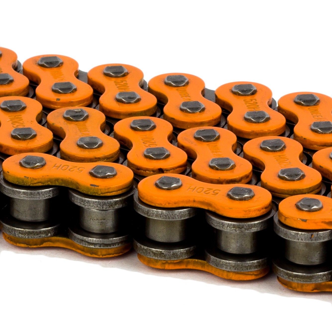 Unibear 520 Orange Heavy Duty Motorcycle Chain 110 Links with 1 Connecting Link