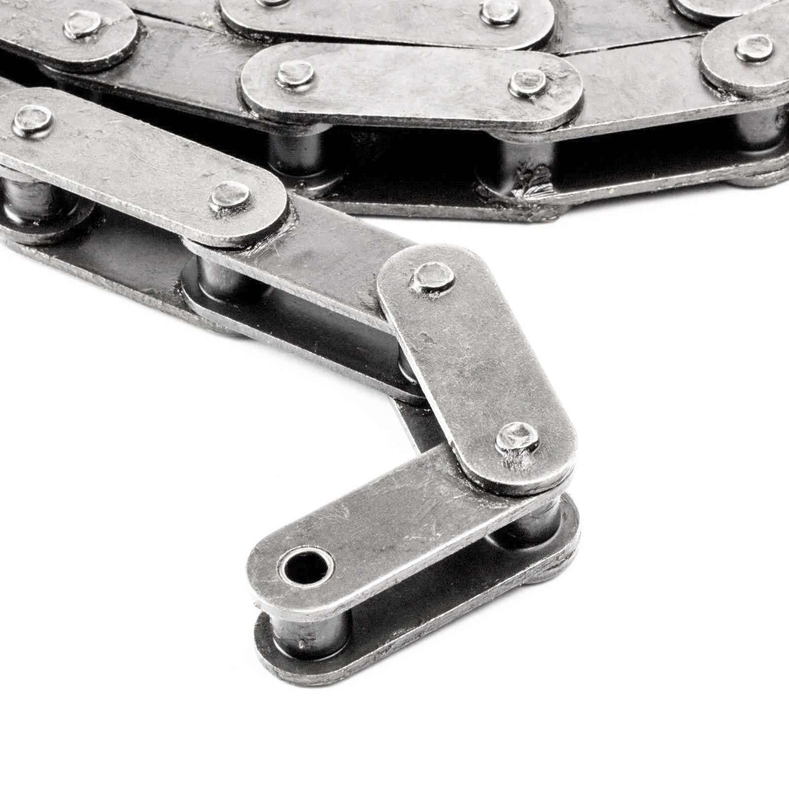 Jeremywell #C2060SS Stainless Steel Conveyor Roller Chain 10 Feet with 1 Connecting Link