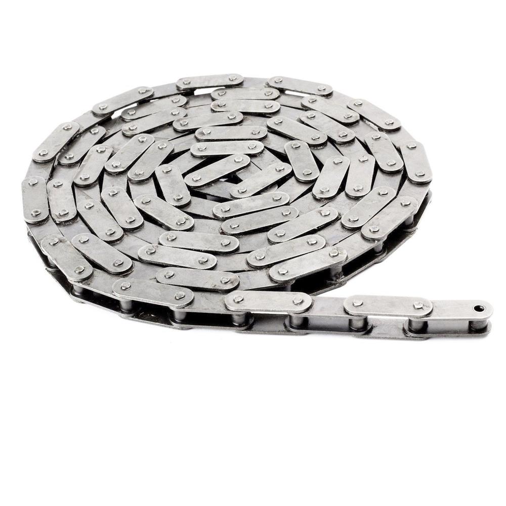 Jeremywell #C2060SS Stainless Steel Conveyor Roller Chain 10 Feet with 1 Connecting Link